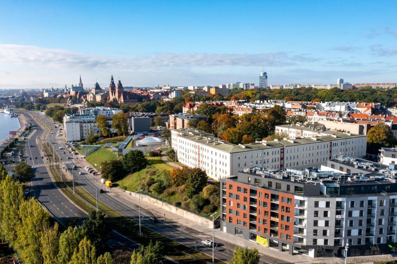 Apartament 8B Waly Chrobrego Szczecin Dış mekan fotoğraf